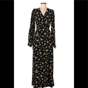 Ganni floral Long dress size 40 DK US 8